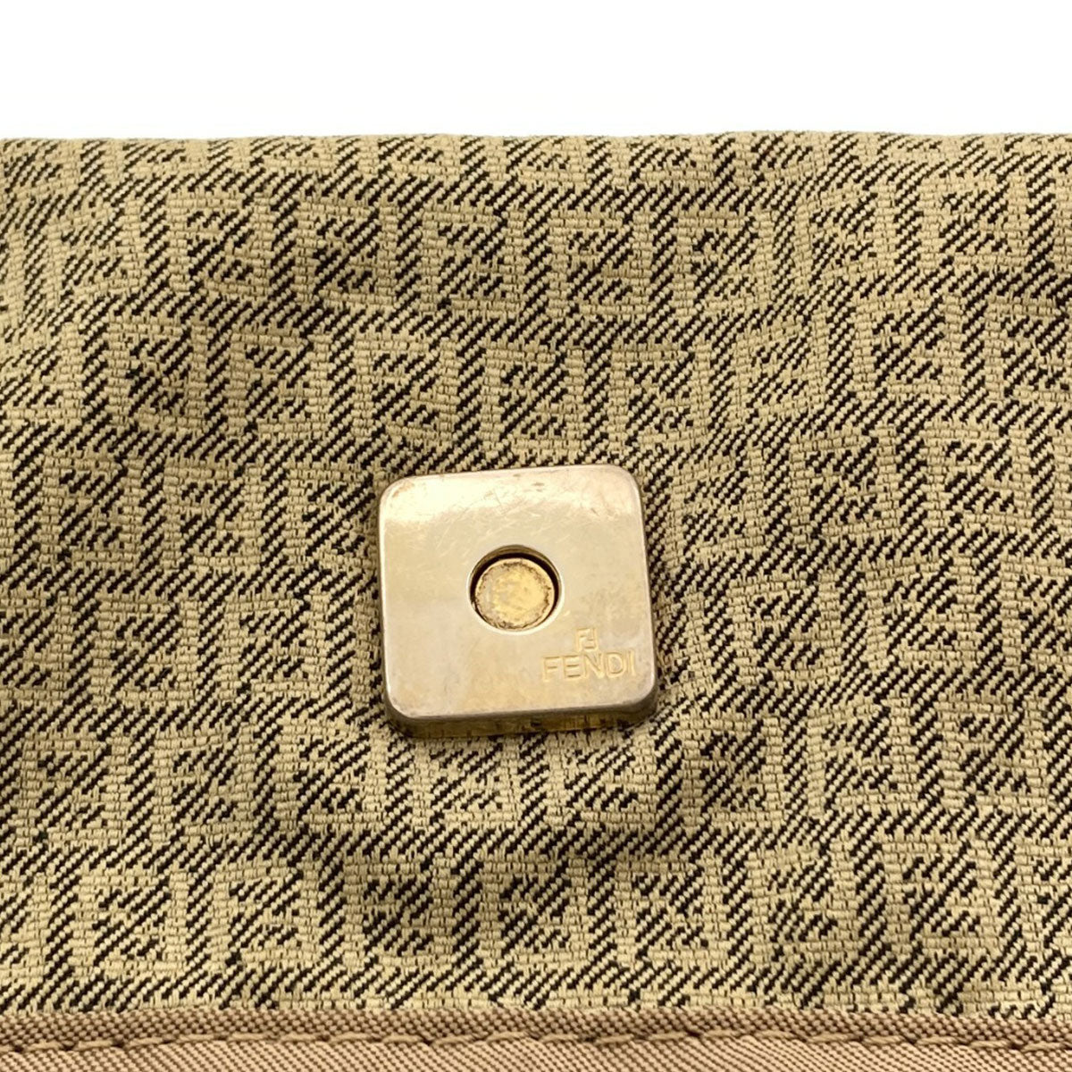 FENDI フェンディ ズッキーノ トートバッグ キャンバス レディース 中古