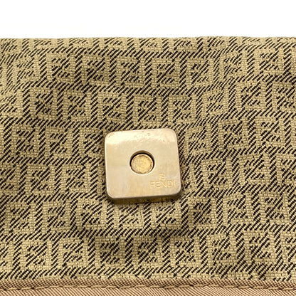 FENDI フェンディ ズッキーノ トートバッグ キャンバス レディース 中古