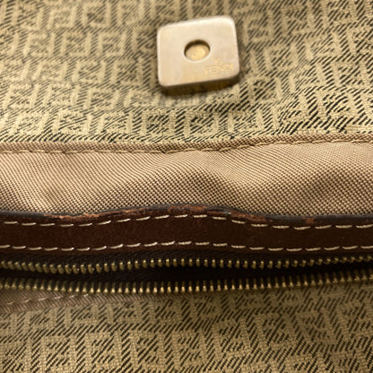 FENDI フェンディ ズッキーノ トートバッグ キャンバス レディース 中古