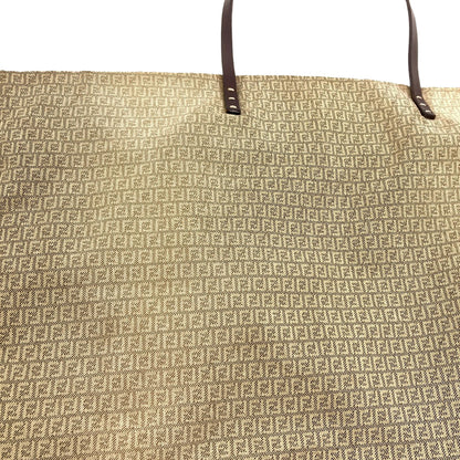 FENDI フェンディ ズッキーノ トートバッグ キャンバス レディース 中古