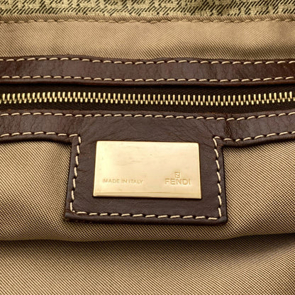FENDI フェンディ ズッキーノ トートバッグ キャンバス レディース 中古