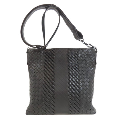 BOTTEGA VENETA ボッテガヴェネタ イントレチャート ショルダーバッグ カーフ レディース 中古