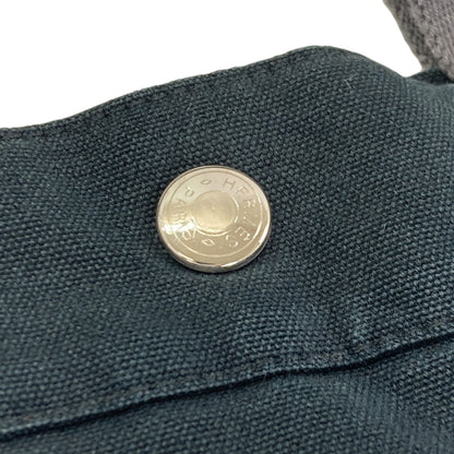 HERMES エルメス サックフールトゥMM シルバー金具 ハンドバッグ キャンバス レディース 中古