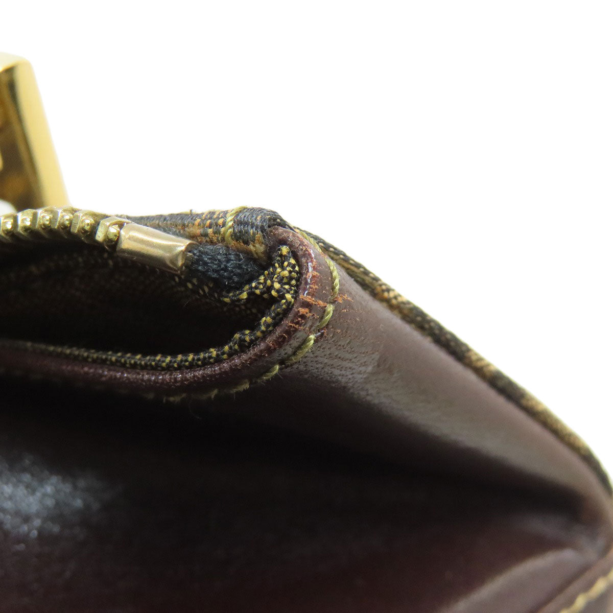 FENDI フェンディ ミニボストン ズッカ柄 ハンドバッグ キャンバス レディース 中古