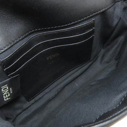 FENDI フェンディ チェーンショルダー ショルダーバッグ カーフ レディース 中古