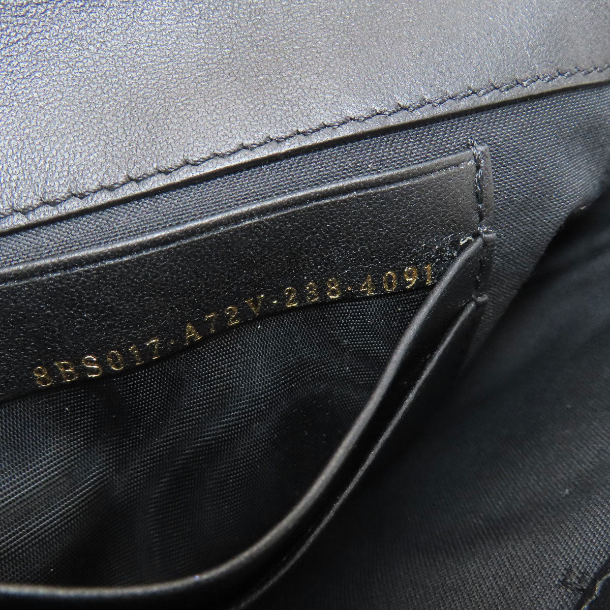 FENDI フェンディ チェーンショルダー ショルダーバッグ カーフ レディース 中古