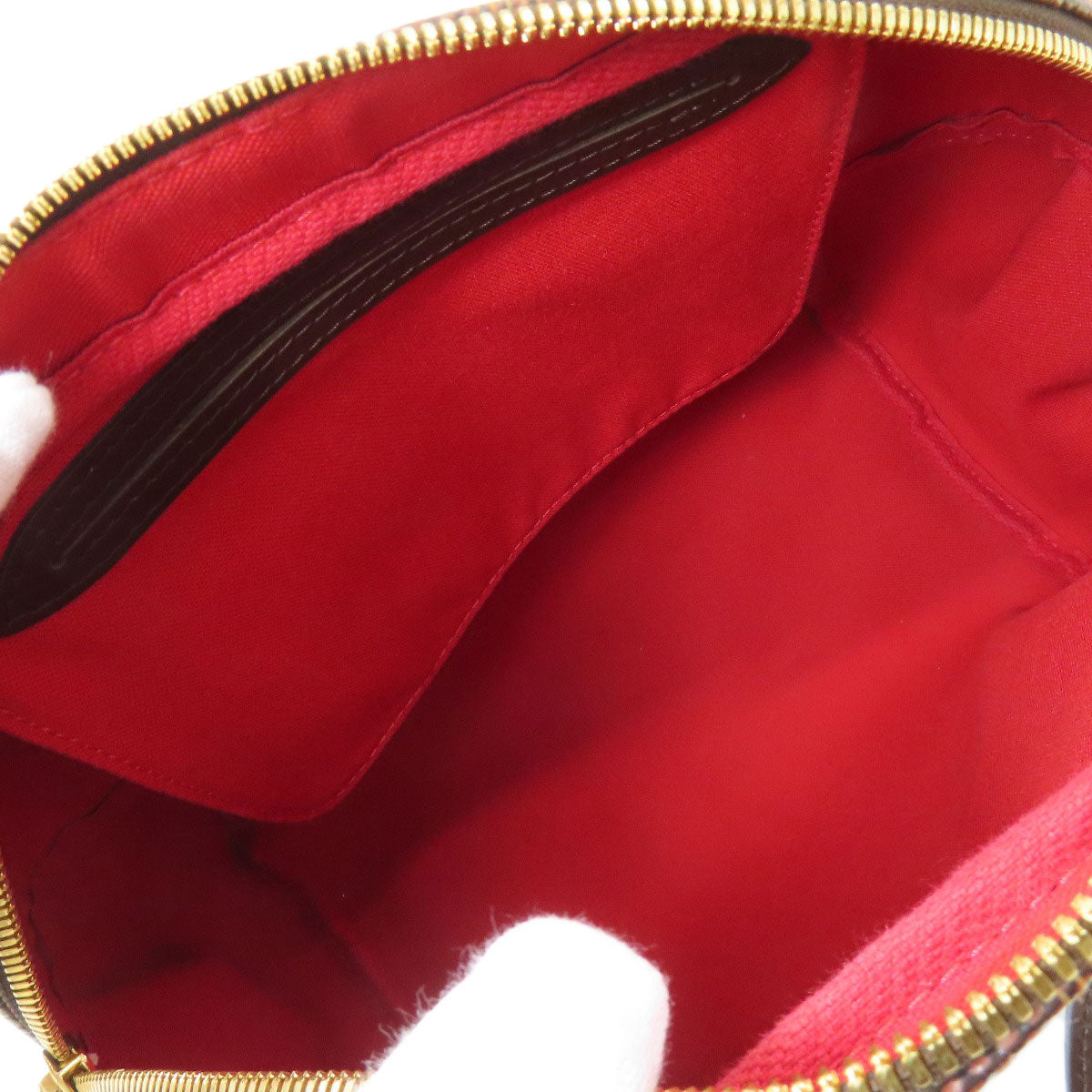 LOUIS VUITTON ルイヴィトン N41157 リヴィントンPM ハンドバッグ ダミエキャンバス レディース 中古