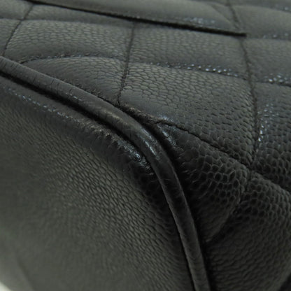 CHANEL シャネル 復刻トート ゴールド金具 トートバッグ グレインド カーフスキン レディース 中古