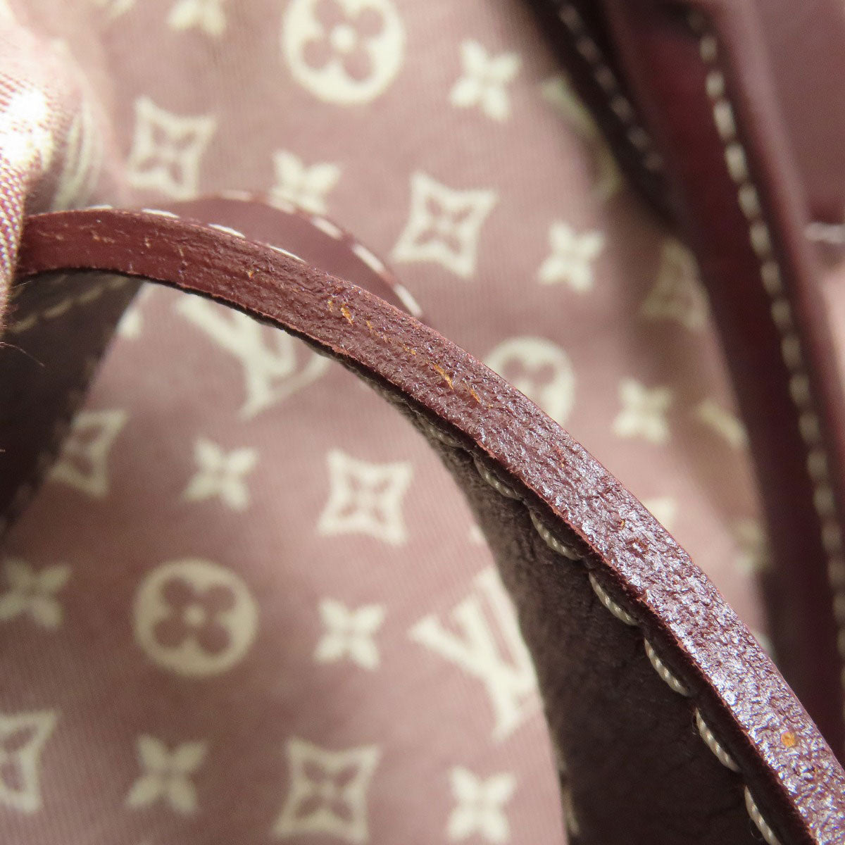 LOUIS VUITTON ルイヴィトン M56698 エレジー トートバッグ モノグラムイディール レディース 中古