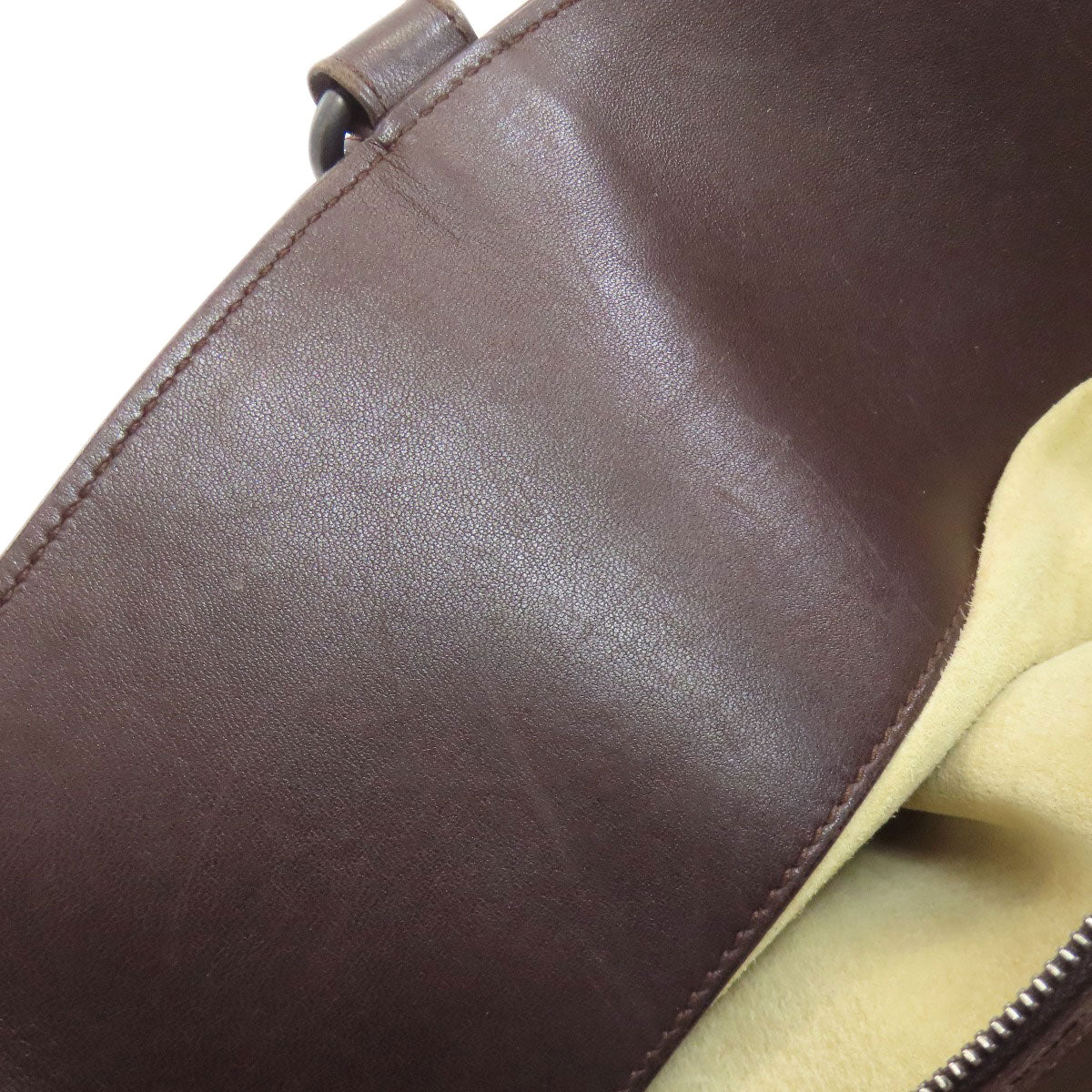 BOTTEGA VENETA ボッテガヴェネタ イントレチャート ハンドバッグ カーフ レディース 中古