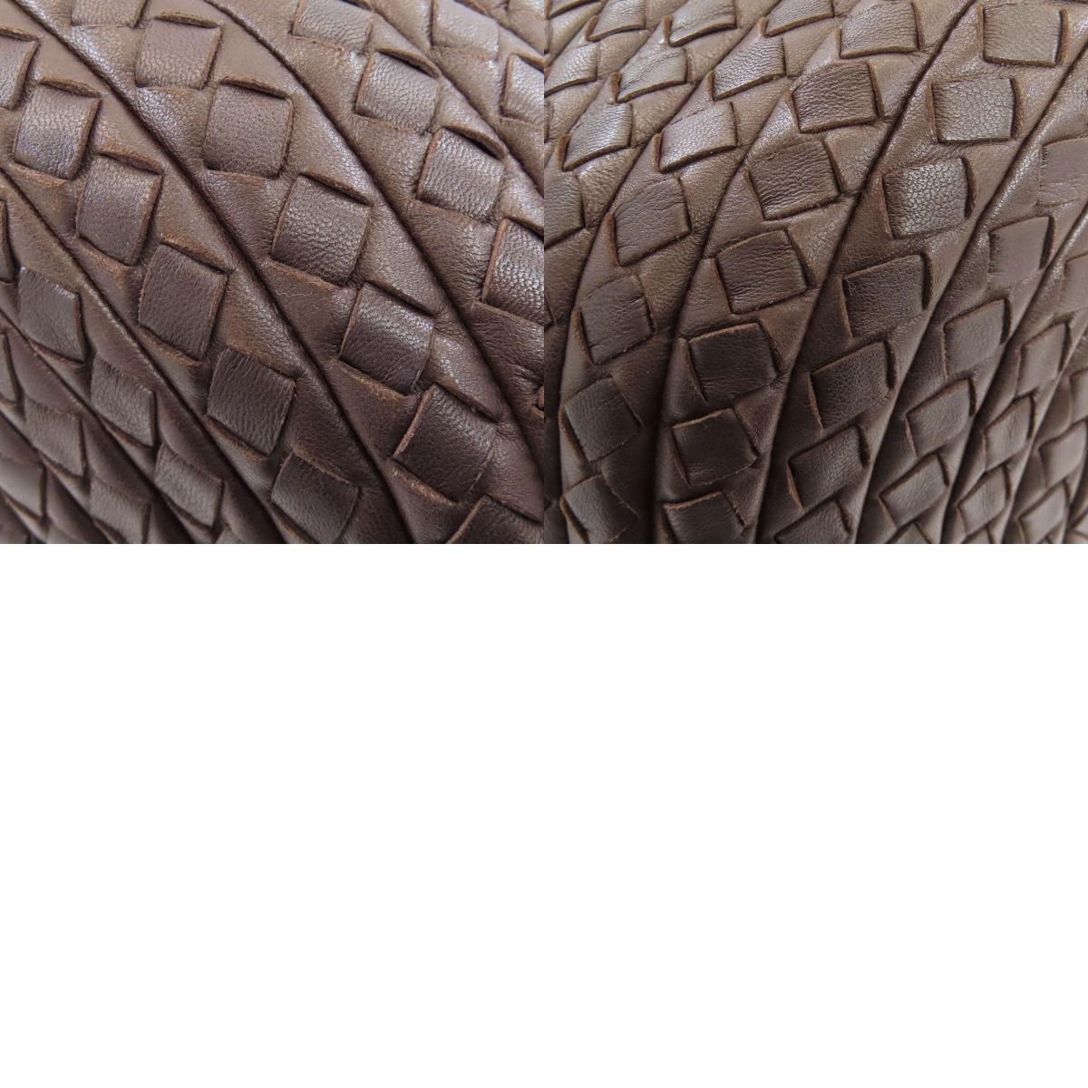 BOTTEGA VENETA ボッテガヴェネタ イントレチャート ハンドバッグ カーフ レディース 中古