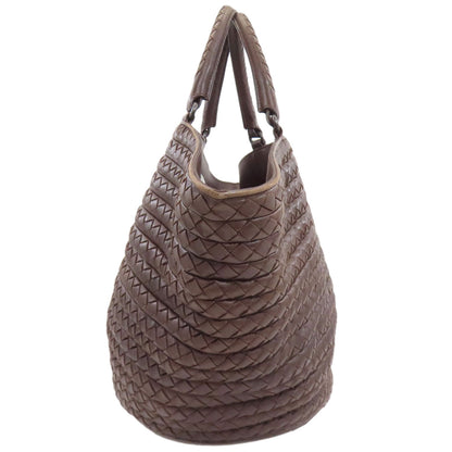 BOTTEGA VENETA ボッテガヴェネタ イントレチャート ハンドバッグ カーフ レディース 中古