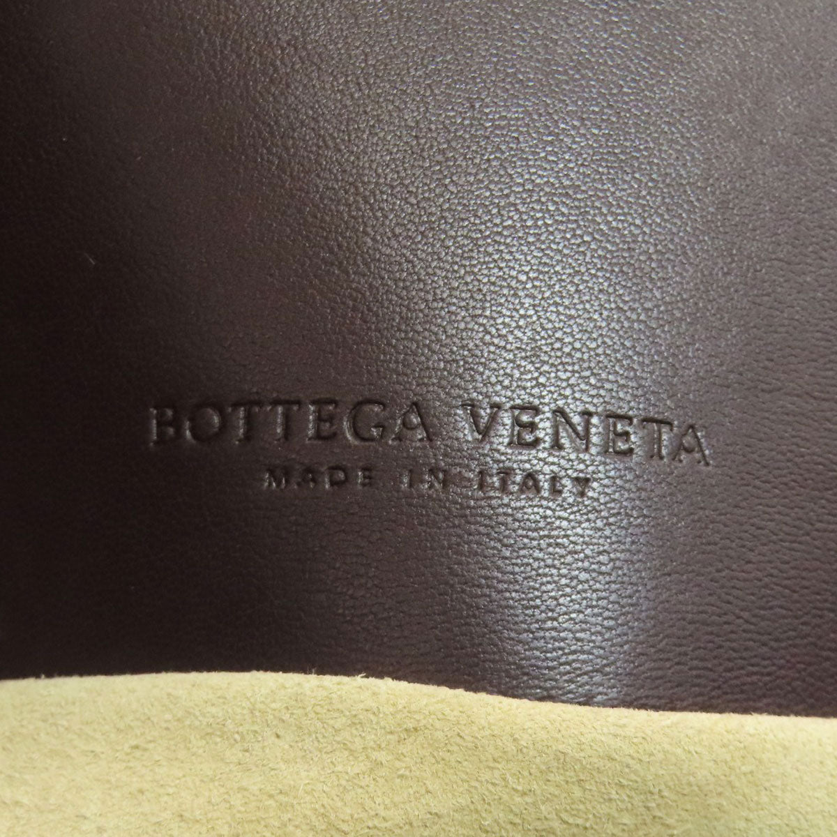 BOTTEGA VENETA ボッテガヴェネタ イントレチャート ハンドバッグ カーフ レディース 中古
