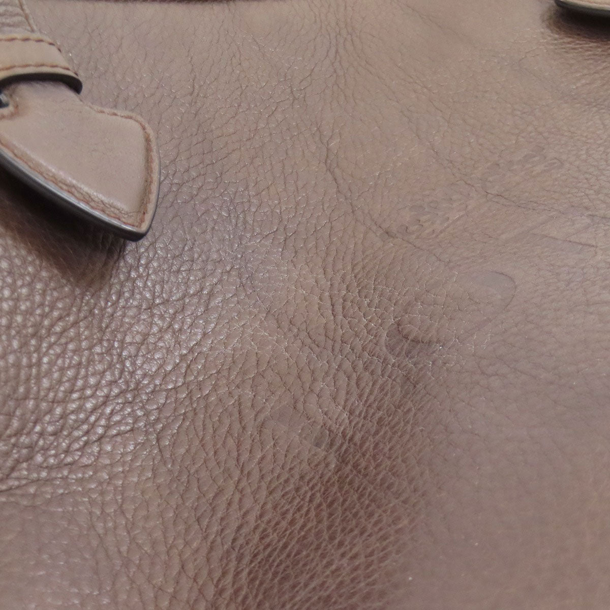 LOEWE ロエベ ロゴ トートバッグ レザー レディース 中古