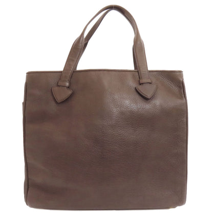 LOEWE ロエベ ロゴ トートバッグ レザー レディース 中古