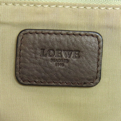 LOEWE ロエベ ロゴ トートバッグ レザー レディース 中古