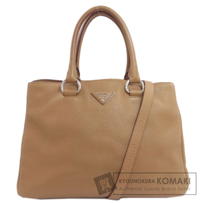PRADA プラダ BN2579 2WAY ハンドバッグ レザー レディース 中古