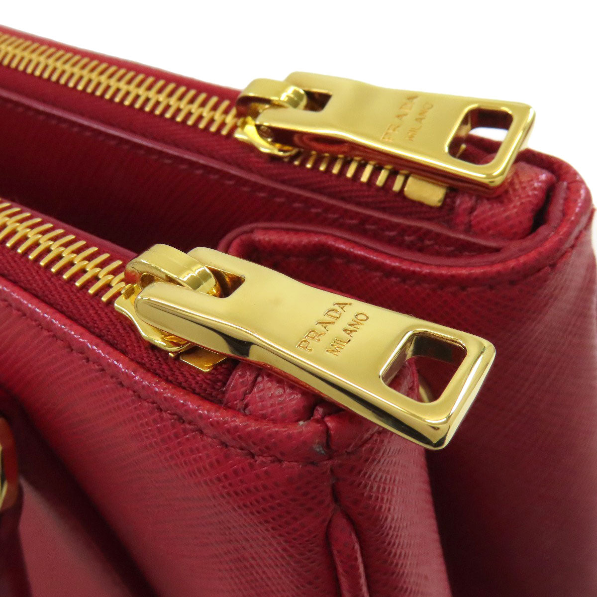PRADA プラダ 1BA256 2WAY ハンドバッグ サフィアーノ レディース 中古