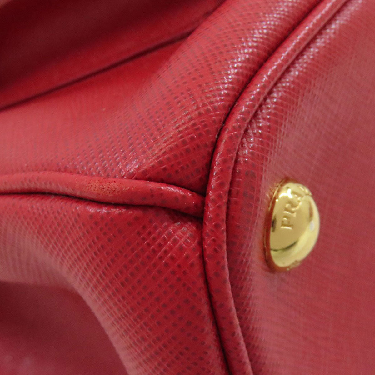 PRADA プラダ 1BA256 2WAY ハンドバッグ サフィアーノ レディース 中古