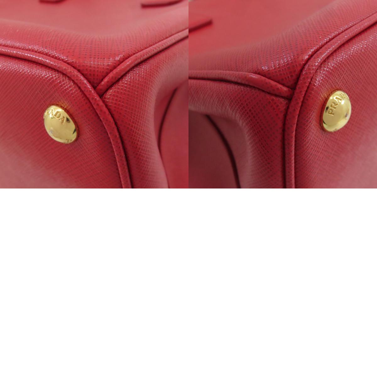 PRADA プラダ 1BA256 2WAY ハンドバッグ サフィアーノ レディース 中古