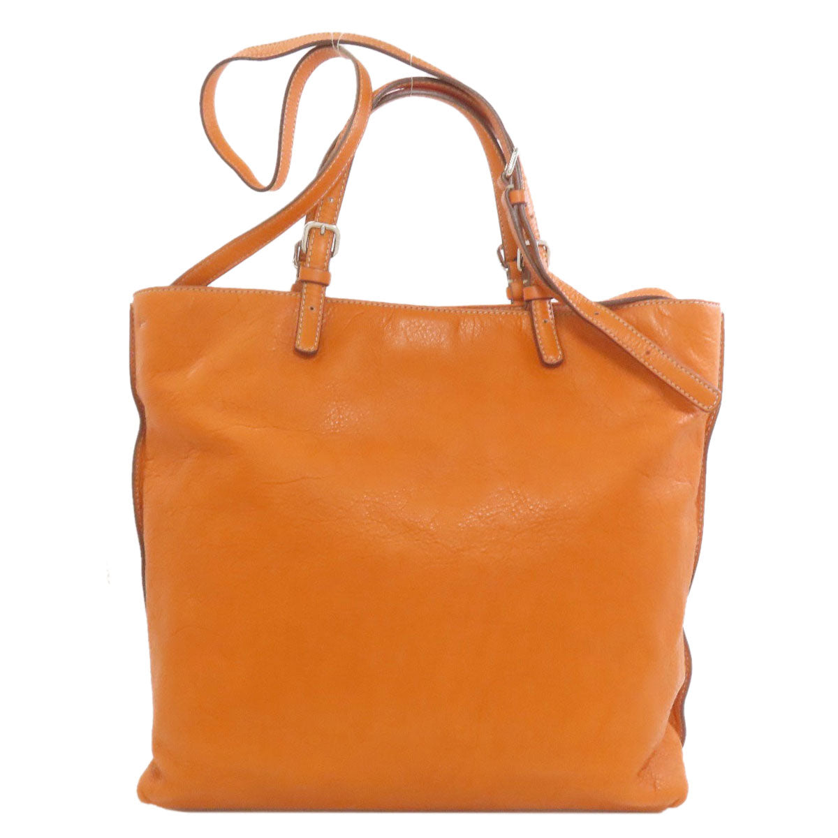 TODS トッズ 2WAY トートバッグ レザー レディース 中古