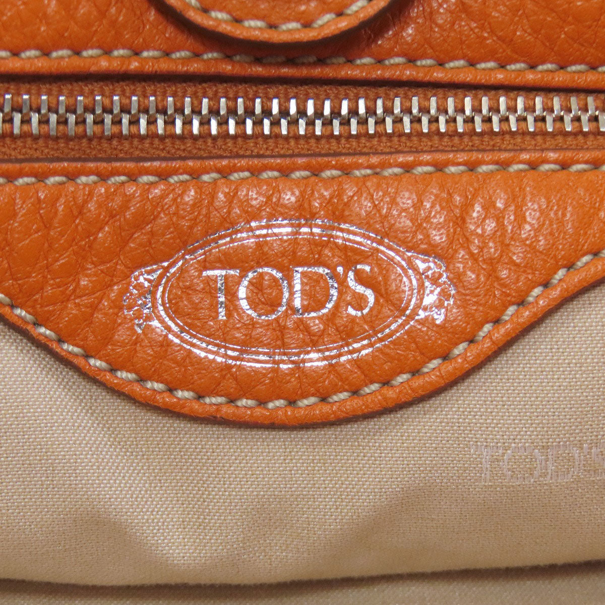 TODS トッズ 2WAY トートバッグ レザー レディース 中古