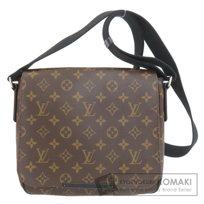 LOUIS VUITTON ルイヴィトン M40935 ディストリクトPM モノグラムマカサー ショルダーバッグ モノグラムキャンバス レディース 中古