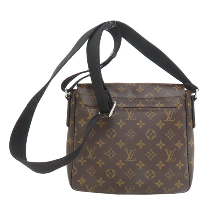 LOUIS VUITTON ルイヴィトン M40935 ディストリクトPM モノグラムマカサー ショルダーバッグ モノグラムキャンバス レディース 中古