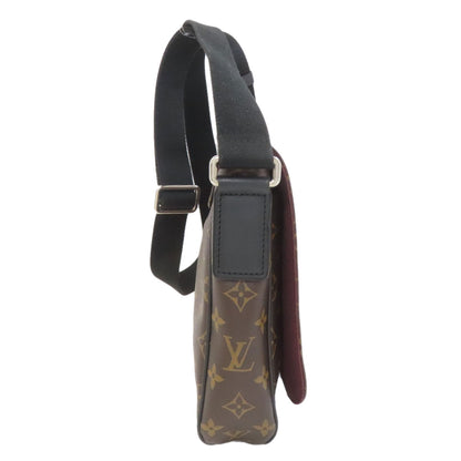 LOUIS VUITTON ルイヴィトン M40935 ディストリクトPM モノグラムマカサー ショルダーバッグ モノグラムキャンバス レディース 中古