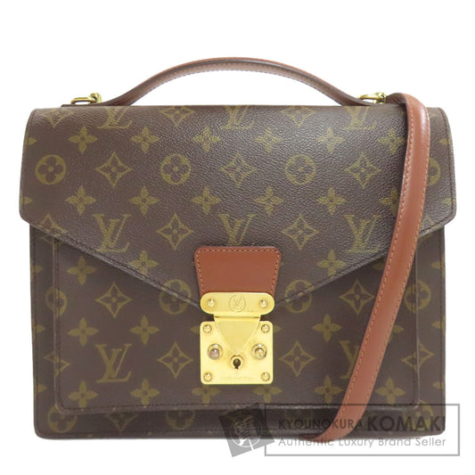 LOUIS VUITTON ルイヴィトン M51185 モンソー28 ハンドバッグ モノグラムキャンバス レディース 中古