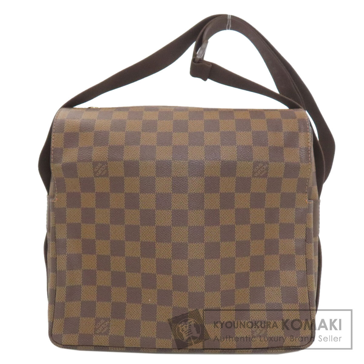 LOUIS VUITTON ルイヴィトン N45255 ナヴィグリオ ショルダーバッグ ダミエキャンバス レディース 中古