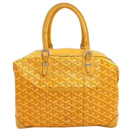 GOYARD ゴヤール ボーイング30 ヘリンボーン柄 ボストンバッグ PVC レディース 中古