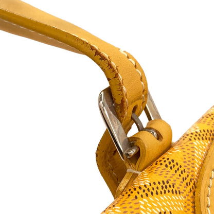 GOYARD ゴヤール ボーイング30 ヘリンボーン柄 ボストンバッグ PVC レディース 中古