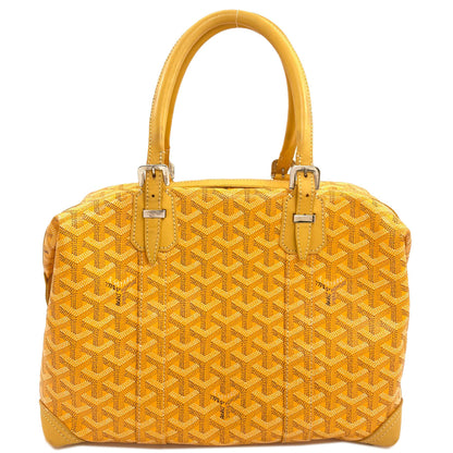 GOYARD ゴヤール ボーイング30 ヘリンボーン柄 ボストンバッグ PVC レディース 中古