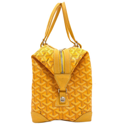 GOYARD ゴヤール ボーイング30 ヘリンボーン柄 ボストンバッグ PVC レディース 中古