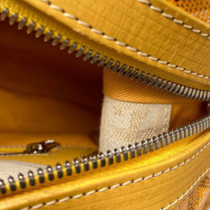 GOYARD ゴヤール ボーイング30 ヘリンボーン柄 ボストンバッグ PVC レディース 中古