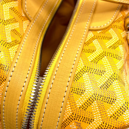 GOYARD ゴヤール ボーイング30 ヘリンボーン柄 ボストンバッグ PVC レディース 中古