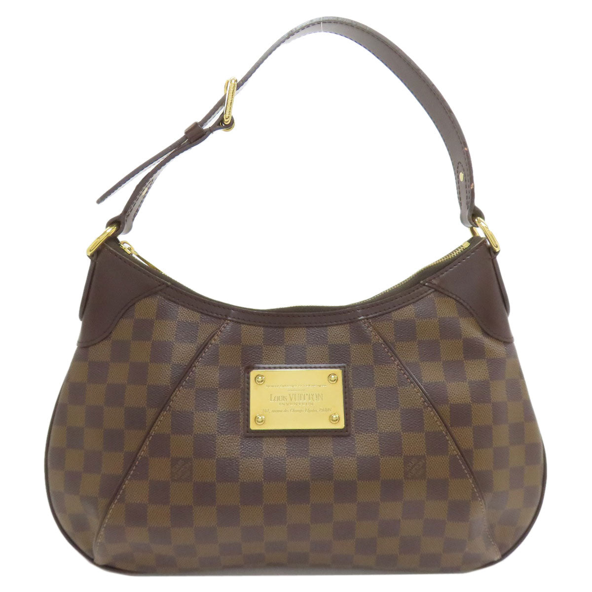 LOUIS VUITTON ルイヴィトン N48181 テムズGM ショルダーバッグ ダミエキャンバス レディース 中古