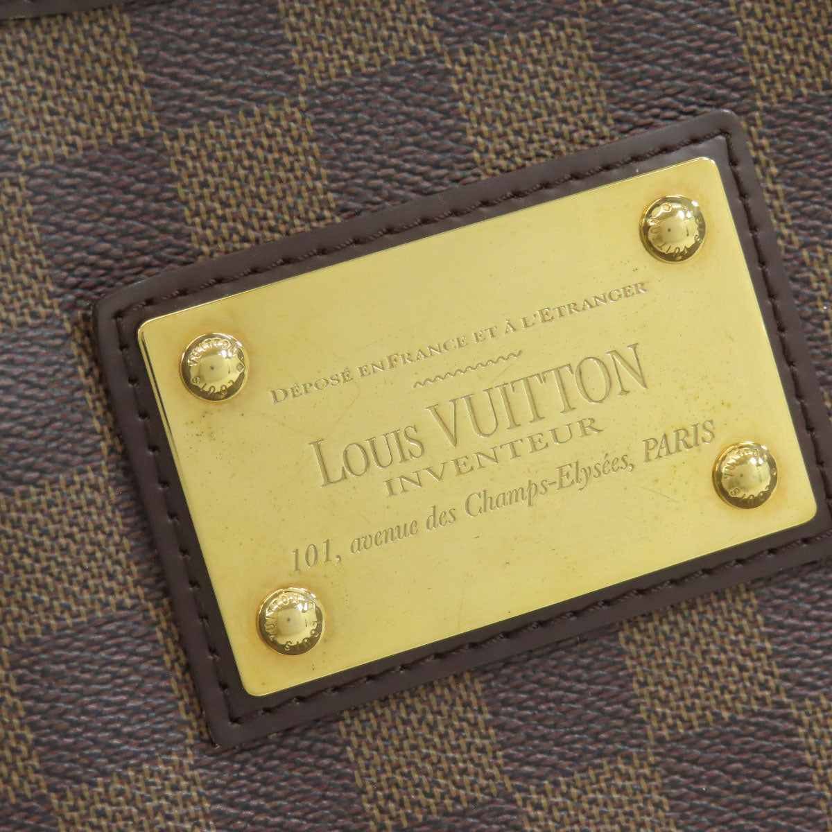 LOUIS VUITTON ルイヴィトン N48181 テムズGM ショルダーバッグ ダミエキャンバス レディース 中古