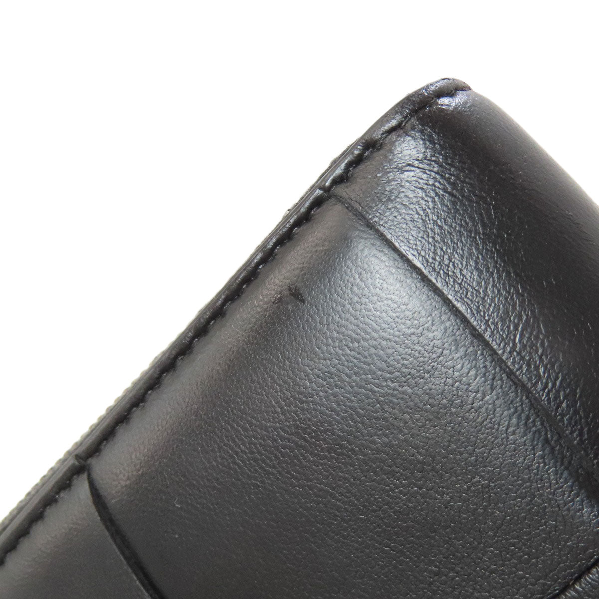 BOTTEGA VENETA ボッテガヴェネタ マキシイントレチャート 長財布（小銭入れあり） カーフ レディース 中古
