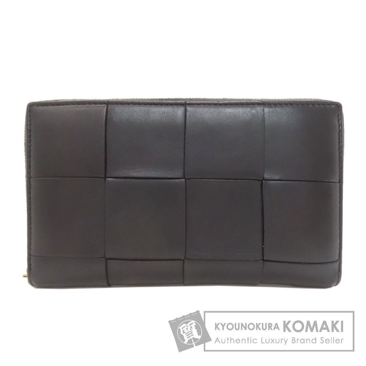 BOTTEGA VENETA ボッテガヴェネタ マキシイントレチャート 長財布（小銭入れあり） カーフ レディース 中古