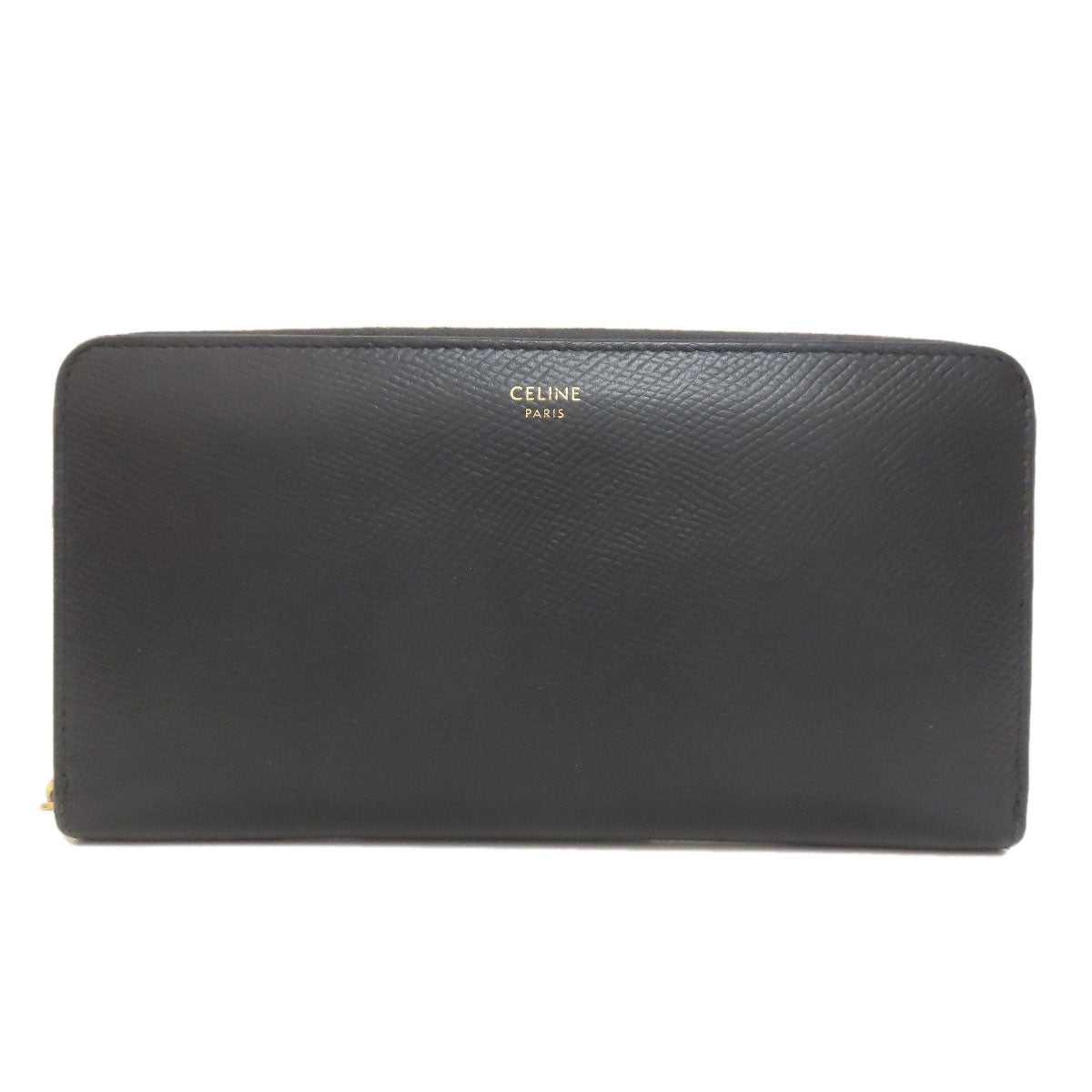 CELINE セリーヌ ラウンドファスナー 長財布（小銭入れあり） レザー レディース 中古