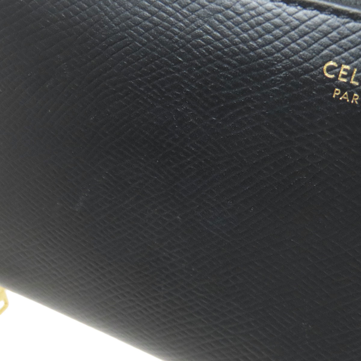 CELINE セリーヌ ラウンドファスナー 長財布（小銭入れあり） レザー レディース 中古