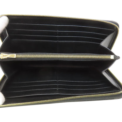 CELINE セリーヌ ラウンドファスナー 長財布（小銭入れあり） レザー レディース 中古
