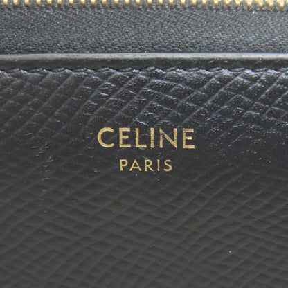 CELINE セリーヌ ラウンドファスナー 長財布（小銭入れあり） レザー レディース 中古