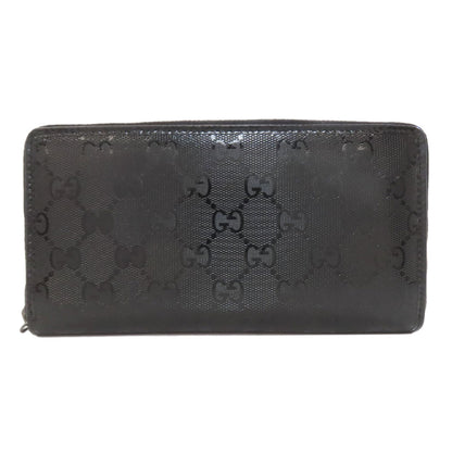 GUCCI グッチ 212110 インプリメ ラウンドファスナー 長財布（小銭入れあり） PVC レディース 中古