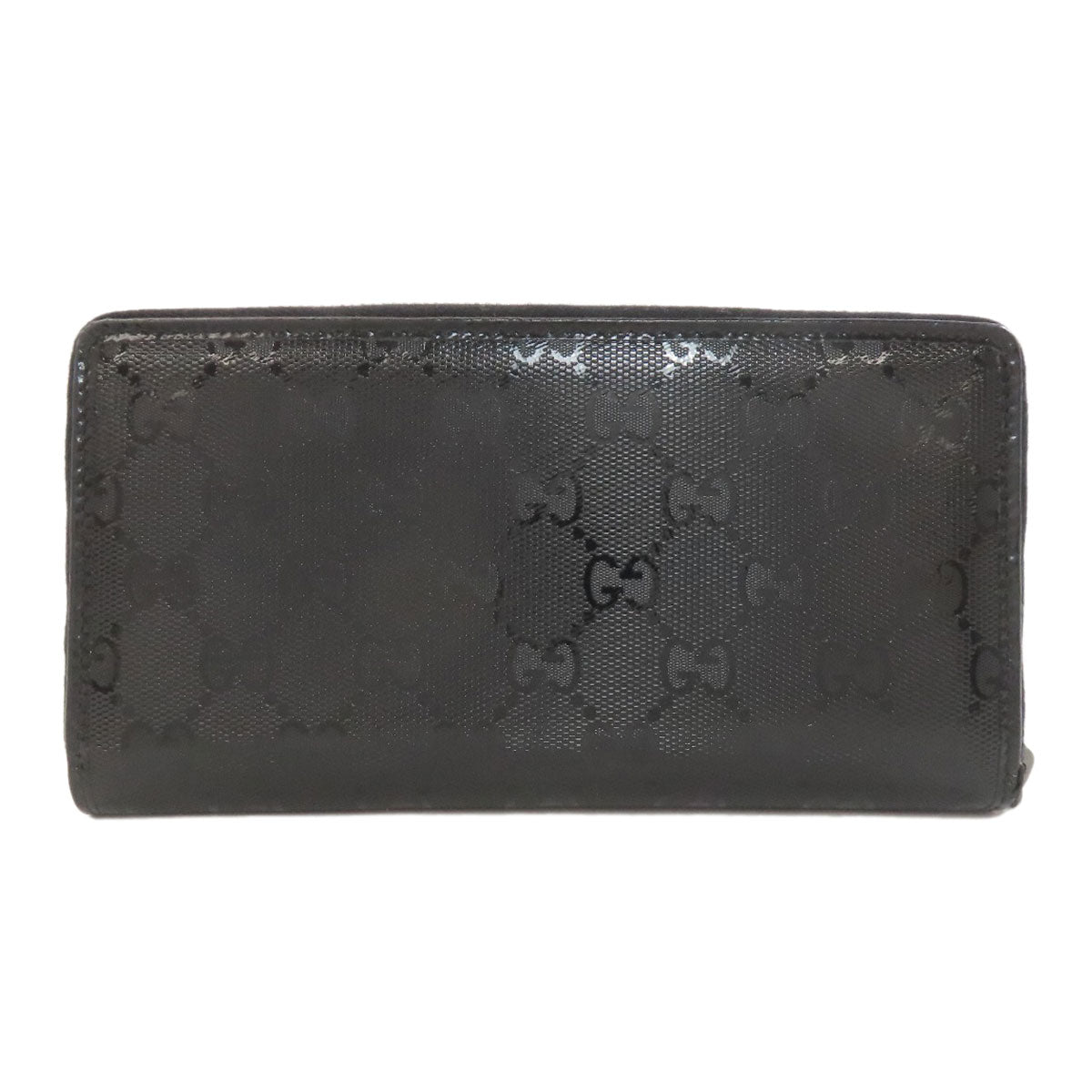 GUCCI グッチ 212110 インプリメ ラウンドファスナー 長財布（小銭入れあり） PVC レディース 中古