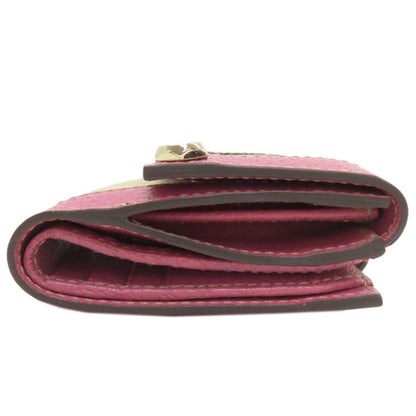 GUCCI グッチ 154119 GG 二つ折り財布（小銭入れあり） キャンバス レディース 中古