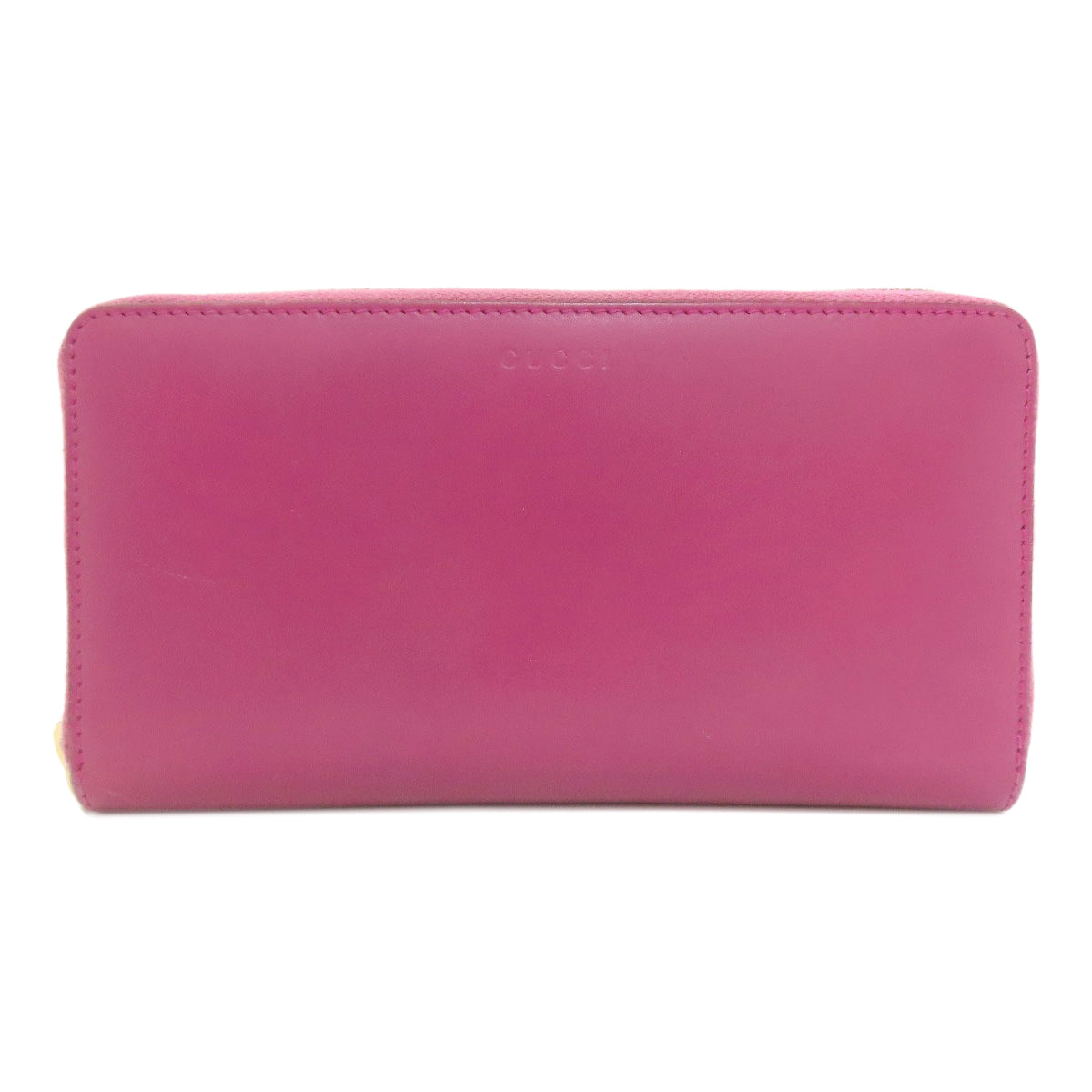 GUCCI グッチ 410102 ロゴ 長財布（小銭入れあり） レザー レディース 中古