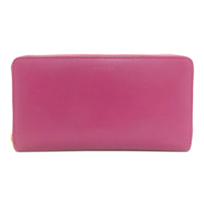 GUCCI グッチ 410102 ロゴ 長財布（小銭入れあり） レザー レディース 中古